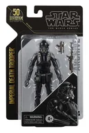Figurki dla dzieci - Hasbro, Star Wars Black Series, Figurka kolekcjonerska, 50th Anniversary, Imperial Death Trooper, 15 cm, F1907 - miniaturka - grafika 1