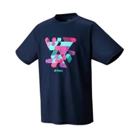 Koszulki sportowe męskie - Koszulka męska Yonex T-Shirt YM0043 Indigo Marine L - miniaturka - grafika 1