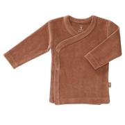 Swetry damskie - Fresk Kardigan welurowy 0-3 miesięcy Tawny brown - miniaturka - grafika 1