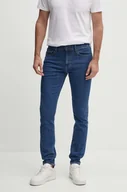 Spodnie męskie - Calvin Klein jeansy męskie kolor niebieski K10K113642 - miniaturka - grafika 1