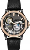 Zegarki męskie - Zegarek męski KENNETH COLE KCWGE0033702 czarny sportowy skeleton - miniaturka - grafika 1