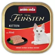 Mokra karma dla kotów - Animonda VOM FEINSTEN Kitten szalka 100g - z wołowiną - miniaturka - grafika 1