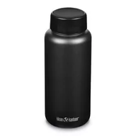 Shakery i bidony sportowe - Butelka termiczna Klean Kanteen Wide mit Wide Loop Cap 1182 ml Black - miniaturka - grafika 1