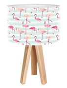 Lampy stojące - Macodesign Lampa biurkowa Flamingi mini-foto-239, 60 W - miniaturka - grafika 1