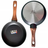 Patelnie - PATELNIA GRANITOWA POWŁOKA ILAG NON-STICK 28CM INDUKCJA GAZ KARL HAUSMANN - miniaturka - grafika 1