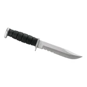 Noże - Outlet - Herbertz Herbertz nóż na pas, ostrze Bowie, AISI 420, uchwyt Kraton 117618 - miniaturka - grafika 1