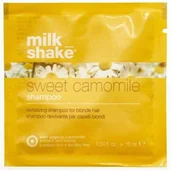 Szampony do włosów - Milk Shake Sweet Camomile Szampon 10ml - miniaturka - grafika 1