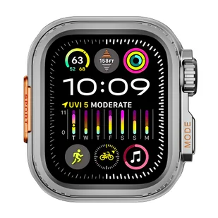 Etui ochronne INF dla Apple Watch Series 9 Grey 44 mm - Etui i futerały do telefonów - miniaturka - grafika 1