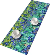 Obrusy i serwetki - Bieżnik na stół IRISES 115x40 cm - miniaturka - grafika 1