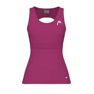Koszulki i topy damskie - HEAD Move Tank Top Women, Vivid Pink - miniaturka - grafika 1