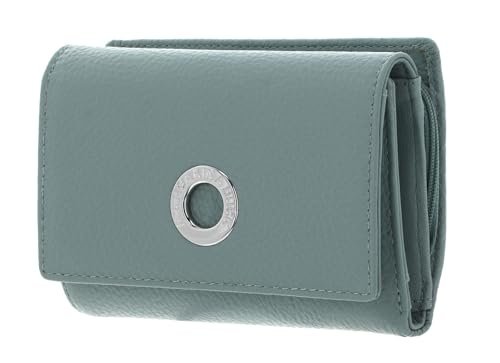 Mandarina Duck Mellow skórzany portfel akcesoria podróżne damskie portfele jeden rozmiar, Zielona góra lodowa, Taglia Unica