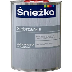 ŚNIEŻKA Srebrzanka Żaroodporna srebrny 5 L - Emalie - miniaturka - grafika 1