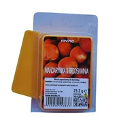 Zapachy do domu - Mandarynka & Brzoskwinia Owocowy wosk do kominka  zapachowego sojowy perfumowany, zapach świąt, zapach owoców, cytrusów, słodki zapach do domu - miniaturka - grafika 1
