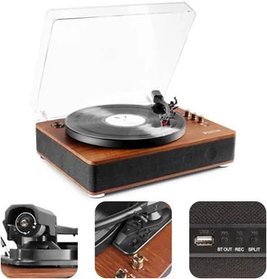 Fenton RP162D HQ BT ciemne drewno one size - Gramofony - miniaturka - grafika 1