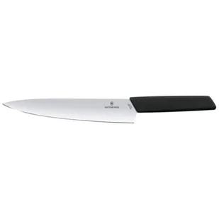 Victorinox Nóż do porcjowania 22 cm czarny 6.9013.22B 6.9013.22B - Noże kuchenne - miniaturka - grafika 1