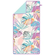 Ręczniki - NCR14 FLORA RĘCZNIK Z MIKROFIBRY 160x80 cm NILS - miniaturka - grafika 1