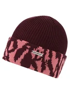 Czapki damskie - Ziener Czapka beanie "Ihansia" w kolorze czarno-różowym - miniaturka - grafika 1