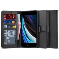 Etui i futerały do telefonów - Tech-Protect Wallet 2 Iphone 7/8/SE 2020 Black - miniaturka - grafika 1