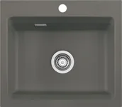 Zlewozmywaki - Zlew SystemCeram KARA 57 LAVA 80 (50020180) - miniaturka - grafika 1