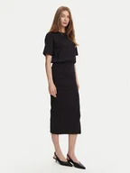 Sukienki - Marella Sukienka codzienna Ileana 2513621014 Czarny Slim Fit - miniaturka - grafika 1