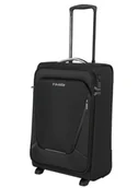 Walizki - Walizka kabinowa Travelite Jetpack Slim 2W Cabin - black - miniaturka - grafika 1