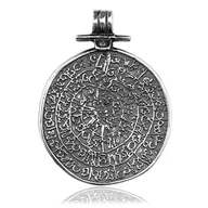 Wisiorki - Duży Wisior Dysk z Fajstos - miniaturka - grafika 1