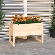 Donice - vidaXL Donica, 78x40x52 cm, lite drewno sosnowe - miniaturka - grafika 1