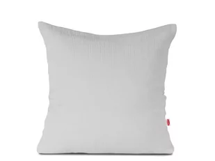 Poszewka 40x40 muślinowa jasnoszara Matex - Poszewki na poduszki - miniaturka - grafika 1