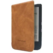 Etui do tabletów - Pocketbook Etui PocketBook Shell New Brązowe (WPUC-627-S-LB) - miniaturka - grafika 1