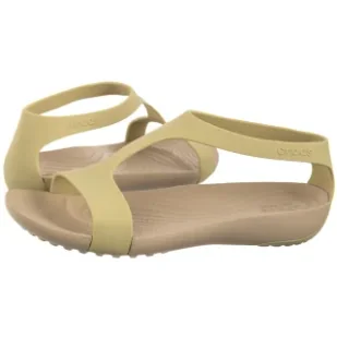 Sandały Serena Sandal W Chai 205469-212 (CR400-b) Crocs - Sandały damskie - miniaturka - grafika 1