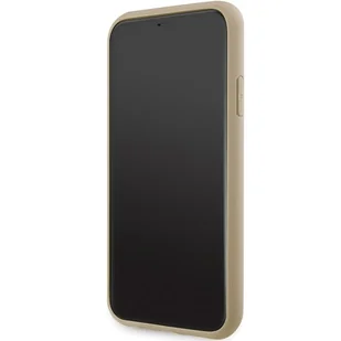Guess GUHCN61HG4SGD iPhone 11 / Xr 6.1" złoty/gold hardcase Glitter Script Big 4G - Etui i futerały do telefonów - miniaturka - grafika 5