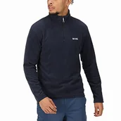 Kurtki męskie - Regatta Thompson męski sweter z polaru z krótkim zamkiem błyskawicznym, niemechacący się (na powierzchni nie tworzą się kulki), niebieski, M RMA021 54060 - miniaturka - grafika 1