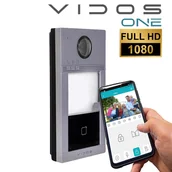 Wideodomofony - Stacja bramowa natynkowa Vidos One S2401N FullHD Furtka Brama NOC KOD PIN - miniaturka - grafika 1