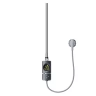 Grzejniki łazienkowe - Element grzejny 1200W antracyt z termostatem i ekranem LCD ML-Design - miniaturka - grafika 1