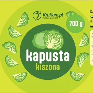 Kapusta kiszona 700g - Zdrowa żywność - miniaturka - grafika 1