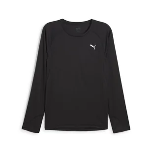 Męska koszulka z długim rękawem do biegania VELOCITY PUMA Black - Koszulki sportowe męskie - miniaturka - grafika 1
