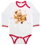 Body dla niemowląt - Body dziecięce Boho Misio Pluszak Pilot Samolotu Dzień Misia 98/104 - miniaturka - grafika 1