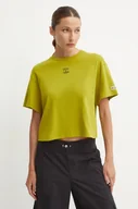 Koszulki sportowe damskie - Columbia t-shirt Wallowa damski kolor zielony 2090941 - miniaturka - grafika 1