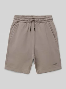 Szorty z dzianiny dresowej z elastycznym pasem model ‘PALSY’ - Spodnie i spodenki dla chłopców - miniaturka - grafika 1