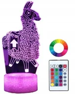 Lampy pozostałe - LAMPKA LED DLA DZIECI FORTNITE PODŚWIETLANY 3D - miniaturka - grafika 1