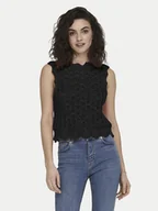 Bluzki damskie - ONLY Bluzka Luna 15291602 Czarny Regular Fit - miniaturka - grafika 1