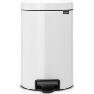 Brabantia BRABANTIA NewIcon Kosz pedałowy 12 l Szary powłoka mineralna 11 38 02 + 20 zł na pierwsze zakupy 11 38 02 - Kosze na śmieci - miniaturka - grafika 1