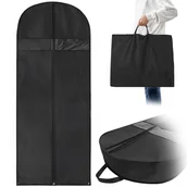 Pokrowce na ubrania - Pokrowiec na ubrania, odzież Baggi Long150x60x15 cm 1 szt. czarny - miniaturka - grafika 1