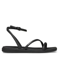 Sandały damskie - Sandały Crocs Miami Ankle Strap Sandal 212256 Czarny - miniaturka - grafika 1