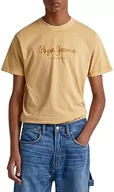 Koszulki męskie - Pepe Jeans Koszulka męska Jayden, Brązowy (mieszanie), M - miniaturka - grafika 1