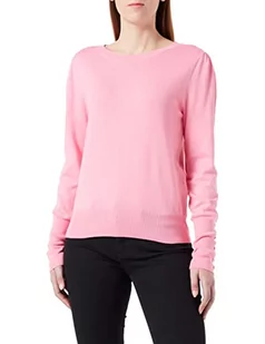 Morgan damski sweter z długim rękawem z okrągłym dekoltem, MGRIS Medium Pink TXL, Azalee, XL - Swetry damskie - miniaturka - grafika 1