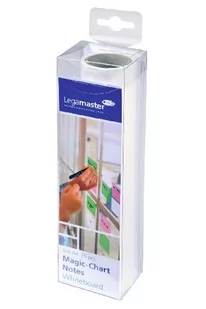Legamaster Legamaster Magic-Chart Notes Whiteboard, polipropylenu, białe, niezadrukowane, 20 x 30 cm (A4) 7-159100-A4 - Papier do drukarek - miniaturka - grafika 1