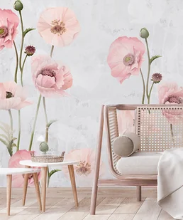 Fototapeta ścienna Romantyczne kwiaty - Tapety - miniaturka - grafika 1