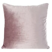 Poszewki na poduszki - Poszewka na poduszkę welurowa 40x40 cm Pudrowy róż - miniaturka - grafika 1