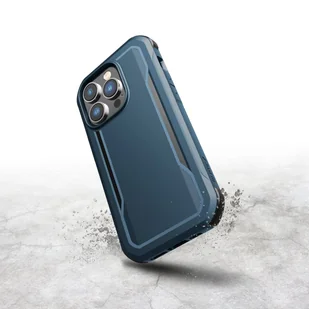 X-Doria Raptic Fort Built MagSafe - Pancerne etui iPhone 14 Pro (Drop-Tested 6m) (Marine Blue) - Etui i futerały do telefonów - miniaturka - grafika 6